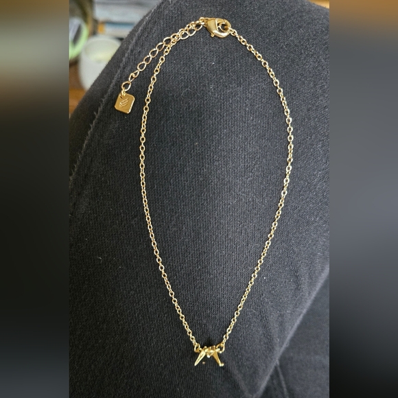 Origami Swan Gold Anklet - Picture 6 of 8